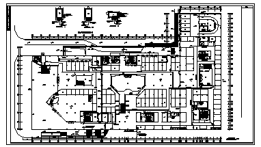 某市十八层带地下室商业大厦全套电气施工cad图(含照明，弱电，消防设计)-图一