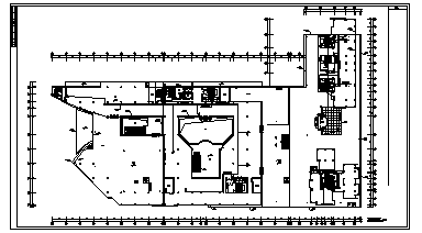 某市十八层带地下室商业大厦全套电气施工cad图(含照明，弱电，消防设计)-图二