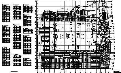 某地下一层大型超市电气施工cad图(含照明图）_图1