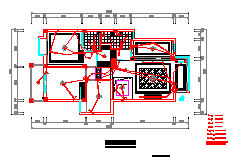 欧式风格别墅装修设计CAD施工图-图二