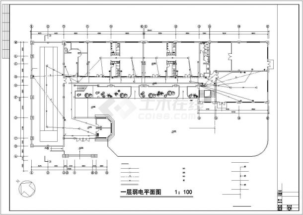 湖北某地方幼儿园电气基础参考图-图一