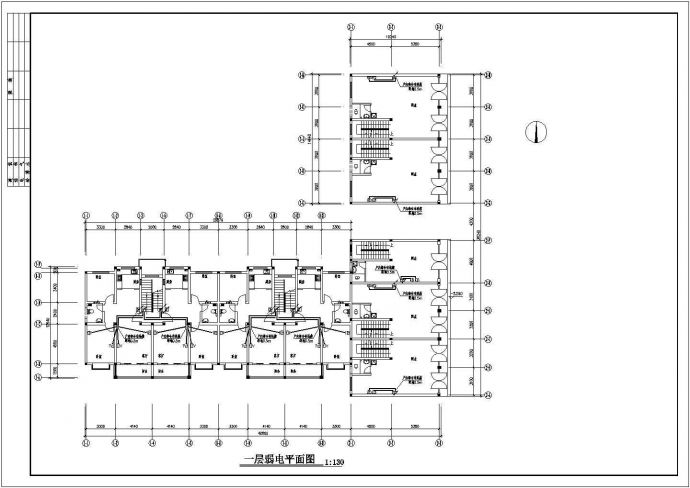 某地区商住两用式大楼电气照明设计图(含设计说明）_图1