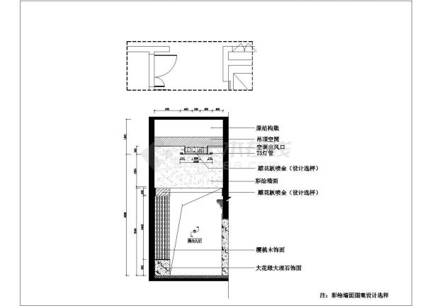 某天津公司集团租户大堂CAD全套完整框架结构设计施工图-图一