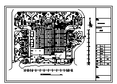 某商场装修电气施工cad图（含照明设计）_图1