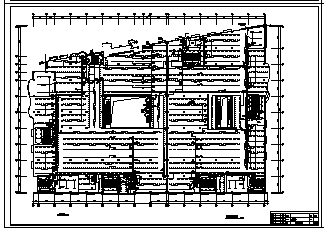 某四层带地下室建材商场电气施工cad图(含照明，弱电设计)-图二