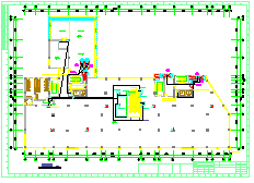 小区电气内部设计施工CAD图纸-图二