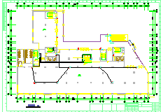 小区电气内部设计施工CAD图纸