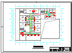 某休闲中心建筑楼整套中央空调系统cad设计施工图-图一