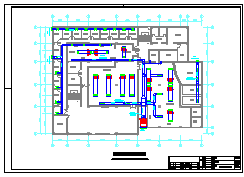 某休闲中心建筑楼整套中央空调系统cad设计施工图-图二