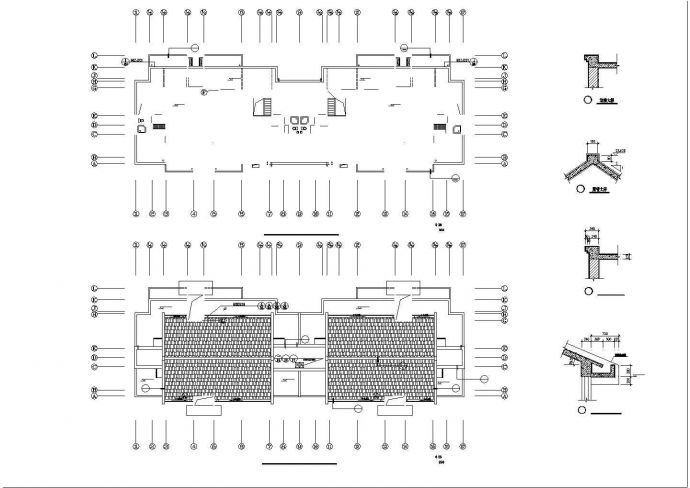 宿州市某居住区6层砖混结构住宅楼建筑设计CAD图纸（第6层为复式）_图1