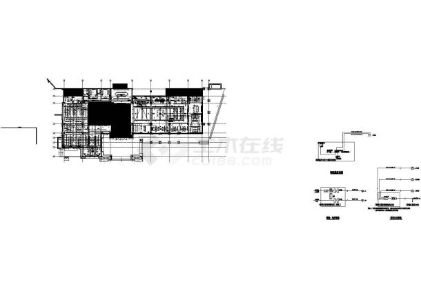 毕路德--重庆国金中心项目售楼中心施工图（含PDF）-图一