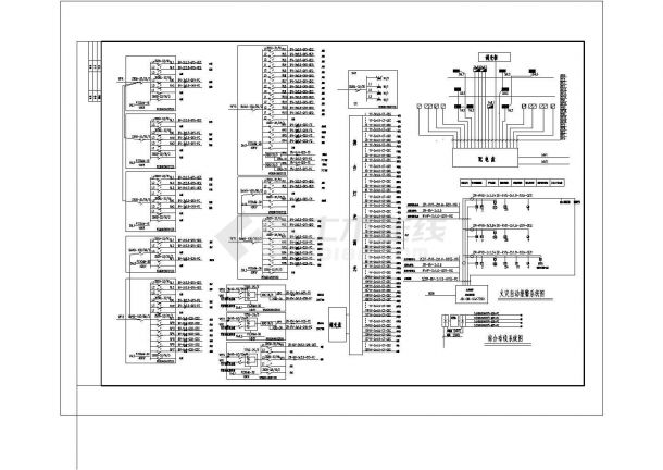 某礼堂全套详细电气设计施工CAD图-图二