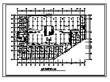 某五层商住楼强电气施工cad图(含照明设计)-图二