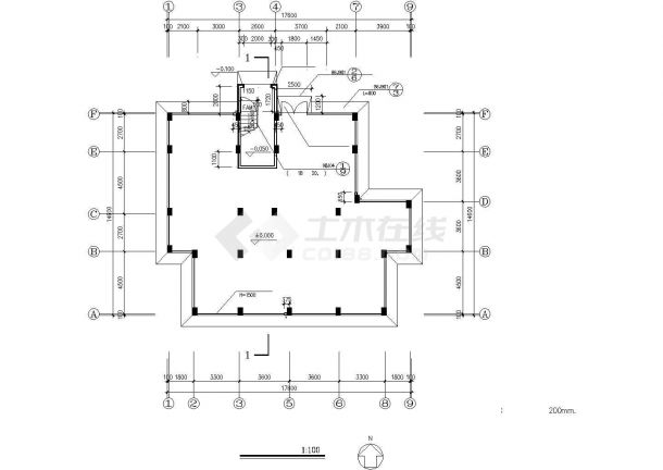 南京市某小区7层砖混结构住宅楼建筑设计CAD图纸（含阁楼和架空层）-图一