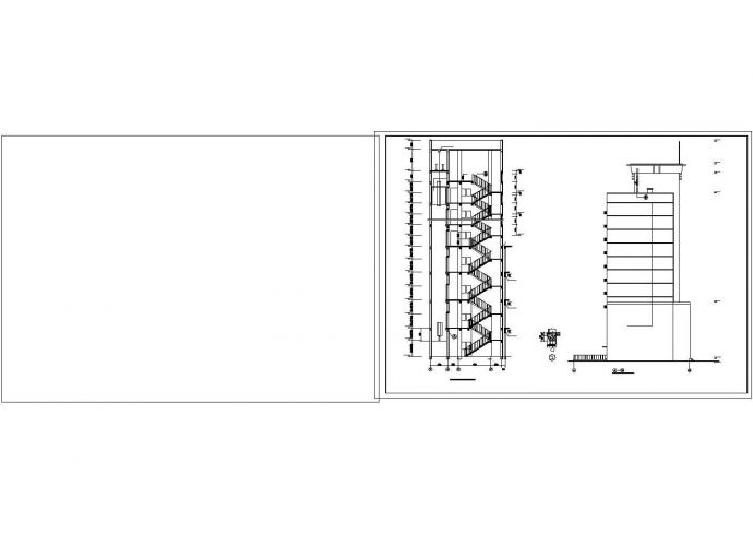 台州市某街道11层框架结构商住楼全套建筑设计CAD图纸（1-3成商用）_图1