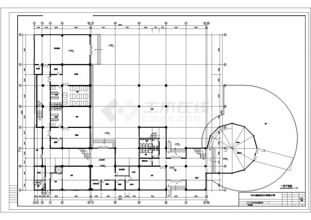 某地3层住宅小区幼儿园及会所综合建筑方案设计【各层平面 4立1剖】-图二