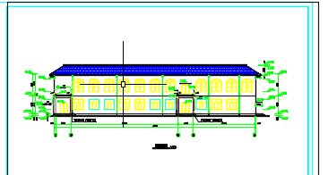 某地区学校综合楼建筑施工CAD设计图纸
