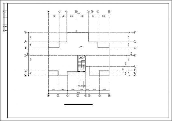 温州市居住区小区7层砖混结构集资住宅楼全套建筑设计CAD图纸_图1