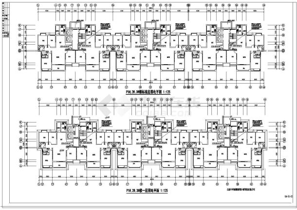 某地区高层住宅强弱电设计CAD图-图二