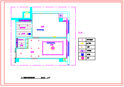 室内装修标准客房家私设计cad图纸-图二