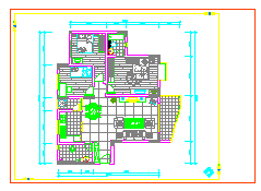 室内装修设计cad方案电气设计图纸_图1