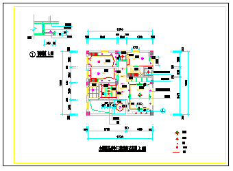 小二居家装设计cad方案设计施工图_图1