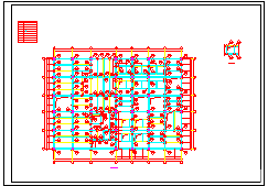 一套钢结构多层厂房cad施工设计图纸_图1