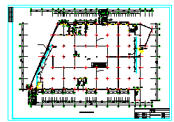 一整套商场建筑通风空调cad施工设计方案图纸-图一