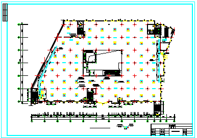 一整套商场建筑通风空调cad施工设计方案图纸-图二