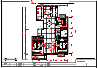 整套公寓室内装修设计cad施工大样图(180平方米)-图一