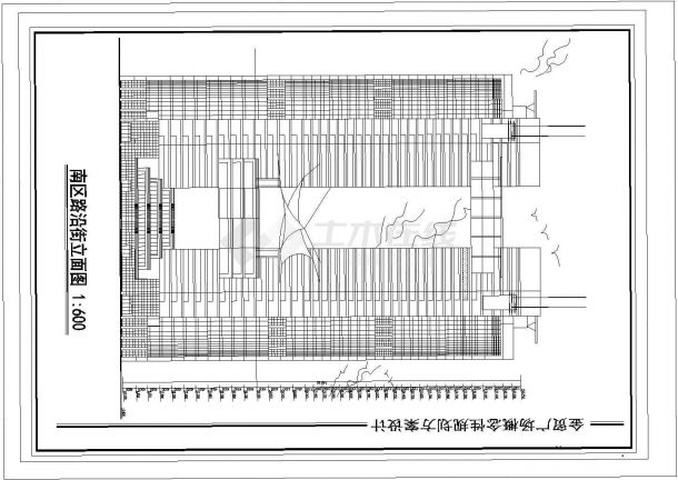 某重庆金福广场CAD建筑完整大样施工设计方案-图二