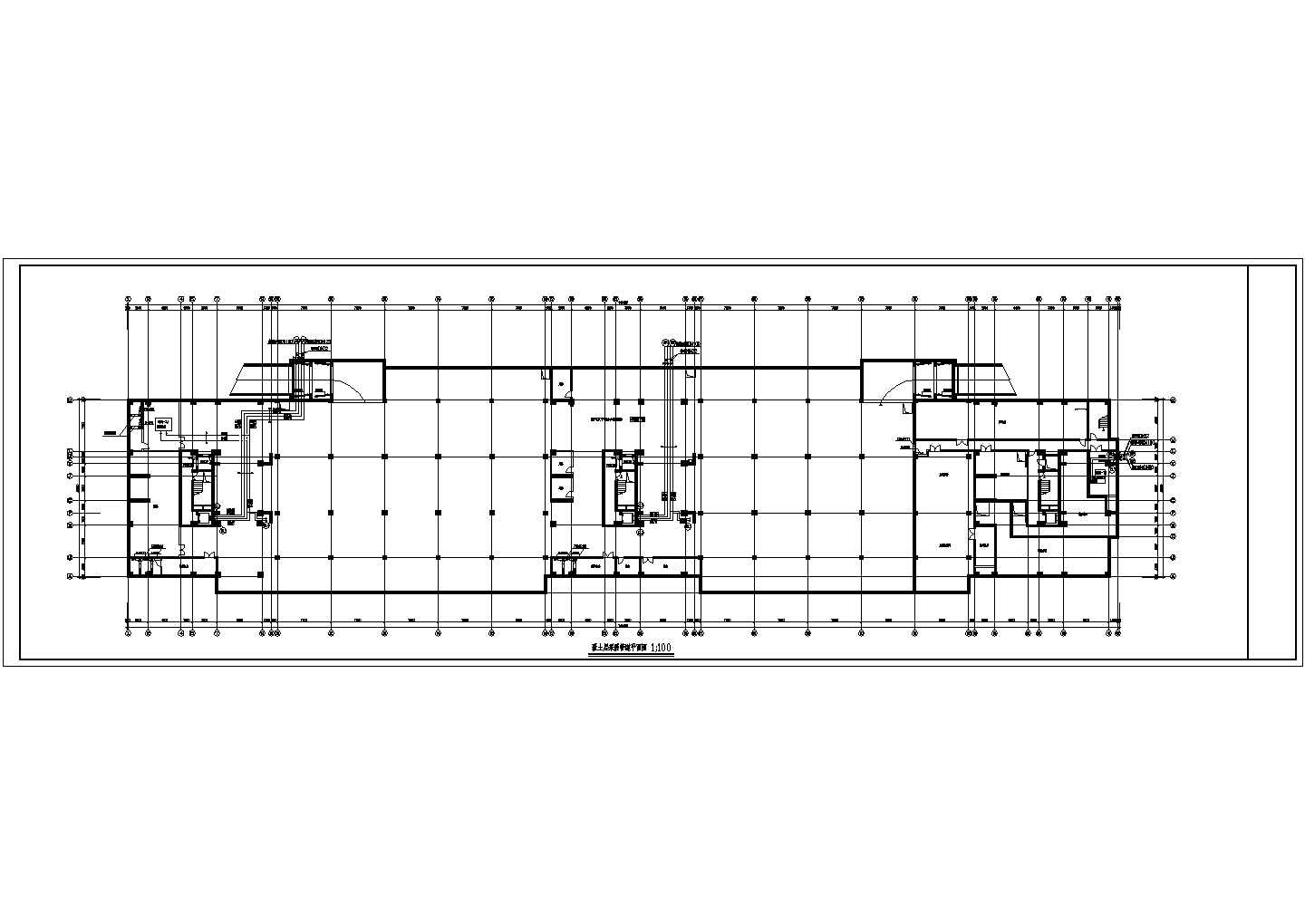 【欧派橱柜】装修设计一整套高层住宅楼cad采暖通风施工图