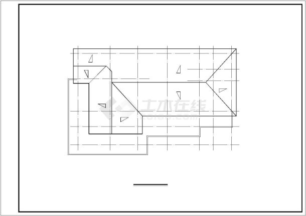 某茶楼建筑CAD设计完整详细大样施工图-图一