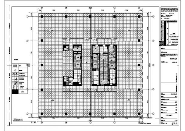 某甲级办公楼CAD建筑设计完整全套施工图-图二