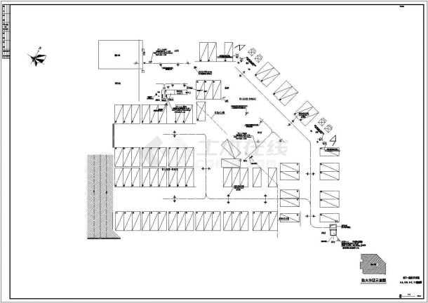 某高层综合楼采暖通风及防排烟系统设计cad详细施工图（含设计说明，含负荷计算书）-图二