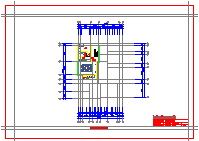 [广州]两层花园式住宅cad建筑施工图（含效果图）-图一