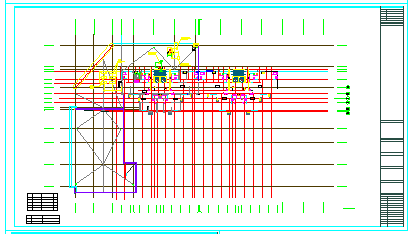 [西安]现代高层住宅带底商cad建筑施工图-图二