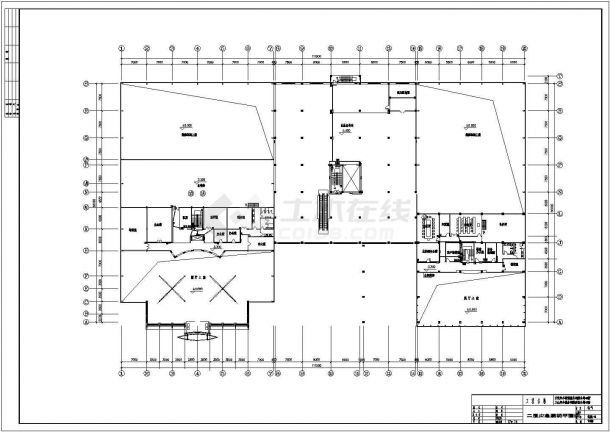安装设计(09)大众4S店电气和消防施工图-图一