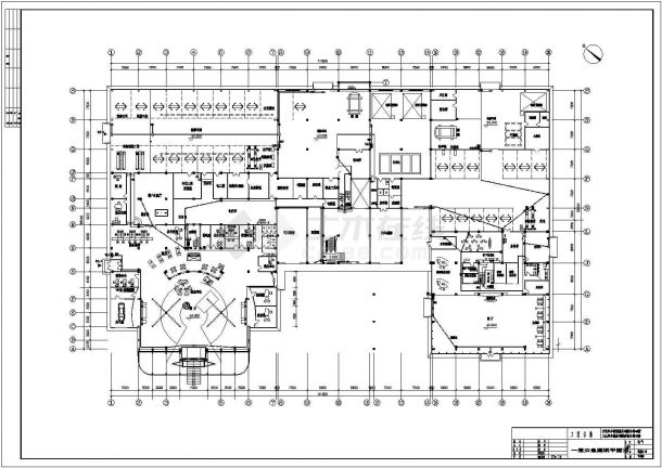 安装设计(09)大众4S店电气和消防施工图-图二