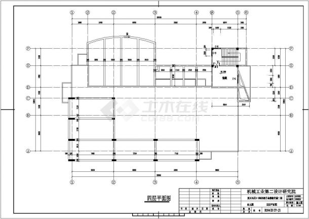 [合集]6套多层剪力墙结构幼儿园建筑施工图-图一