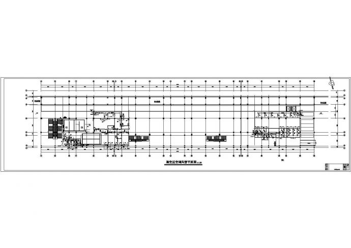 某北方铁路工程空调方案设计施工CAD图纸_图1