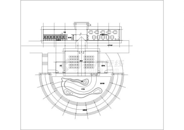 某地区文创农场项目建筑方案设计施工CAD图纸-图二