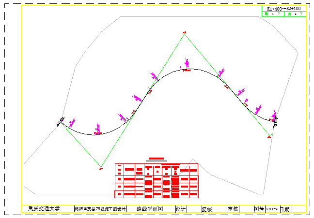 某住宅平面图CAD构造施工设计图纸_图1