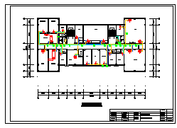 3层办公楼模块式及多联方案cad图纸-图一