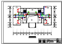 3层办公楼模块式及多联方案cad图纸-图二