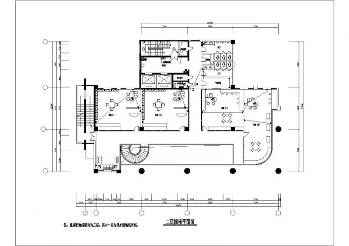 多层办公楼电气设计方案施工图系列_图1