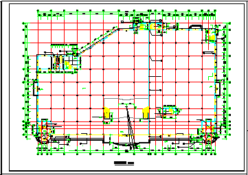 大型超市全套设计建筑方案CAD施工图纸-图一
