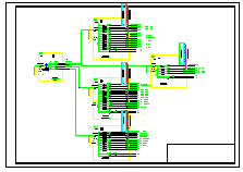 某小区整套照明系统控制设计cad施工图纸-图二