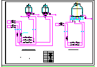 药厂厂房洁净空调系统平面cad施工图-图二