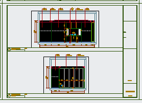 工业风格复古loft酒吧咖啡厅CAD装修施工图纸效果图_图1